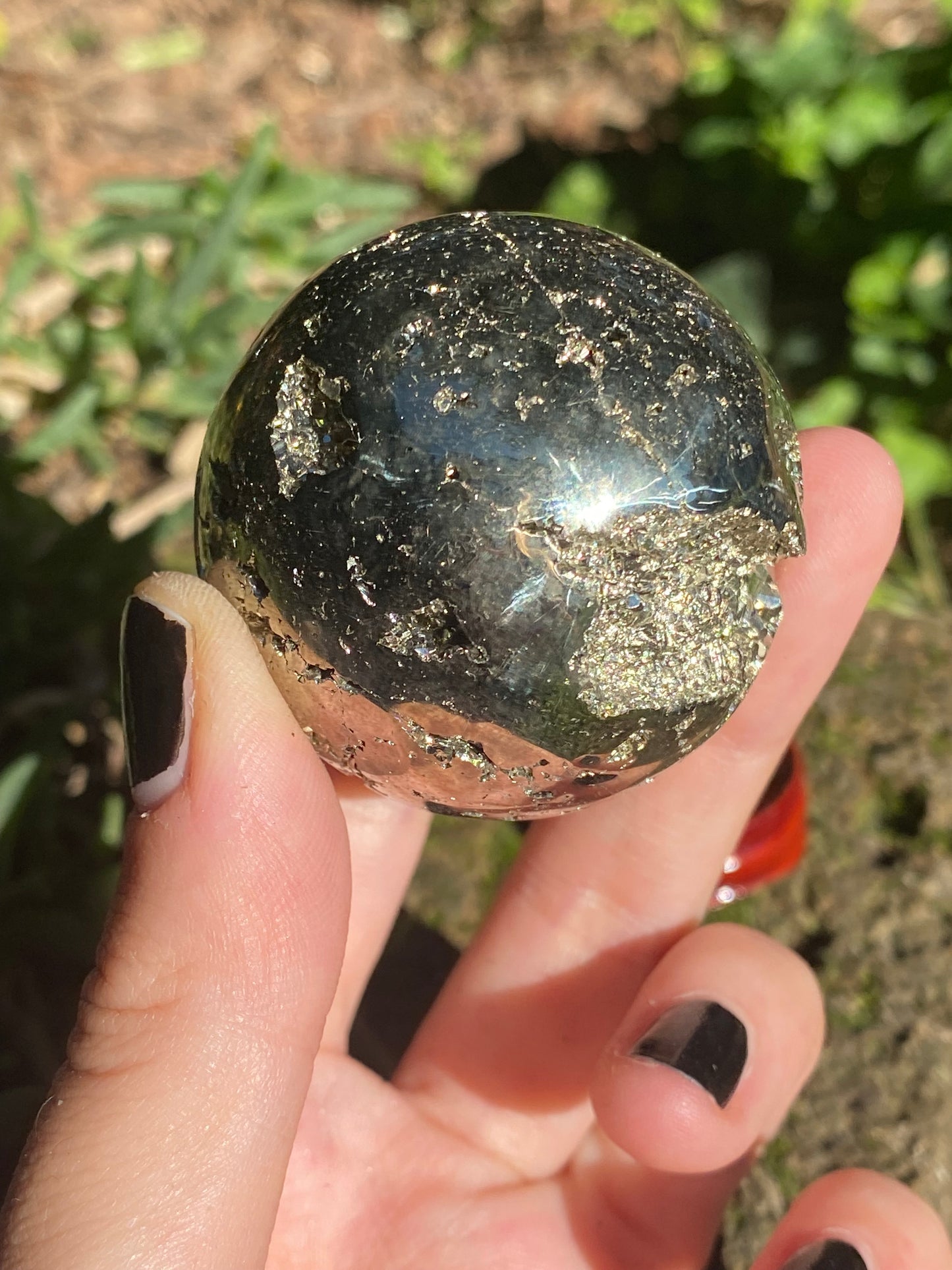 Sfera in pirite D
