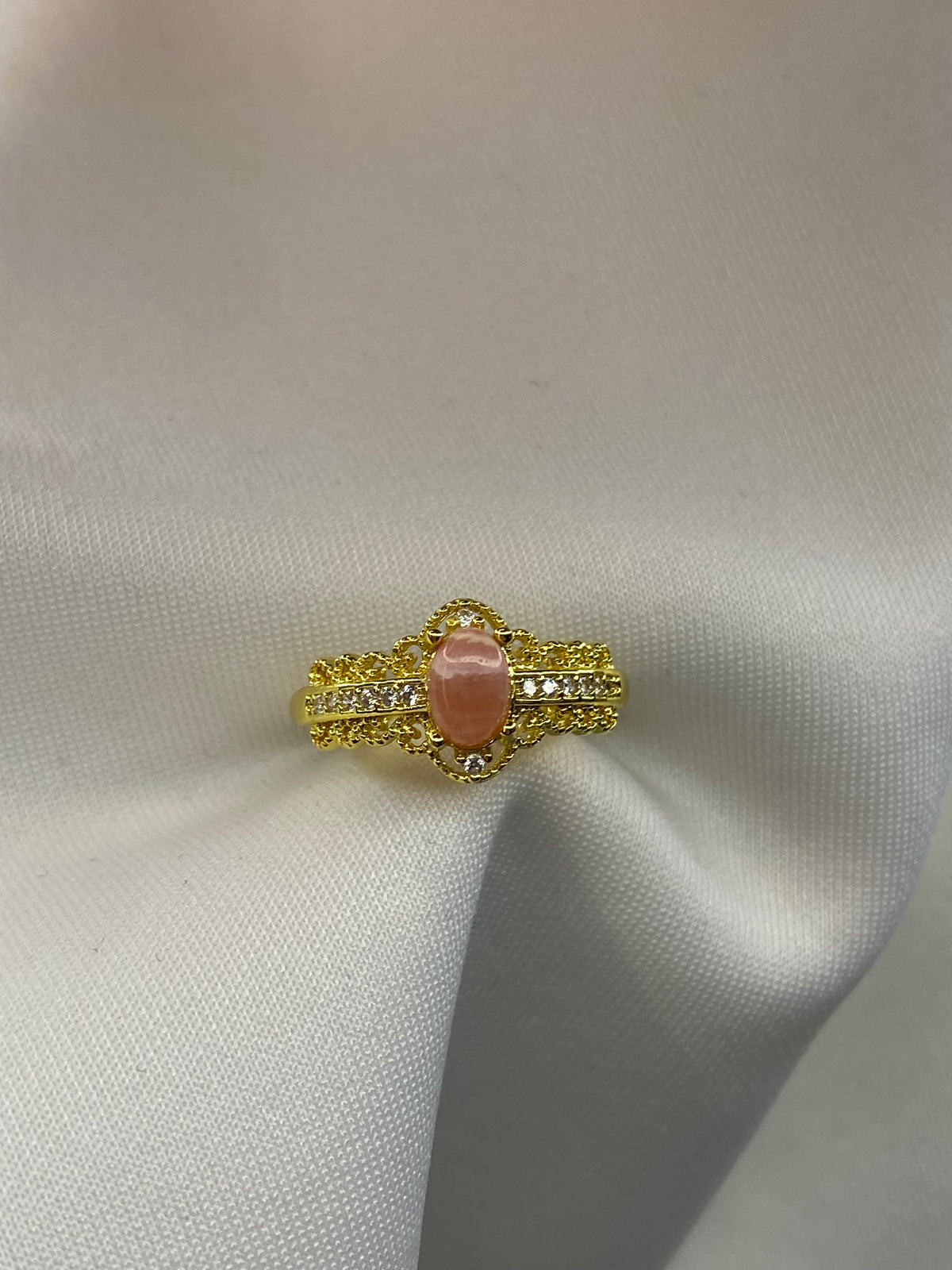 Anello Rodocrosite fascia