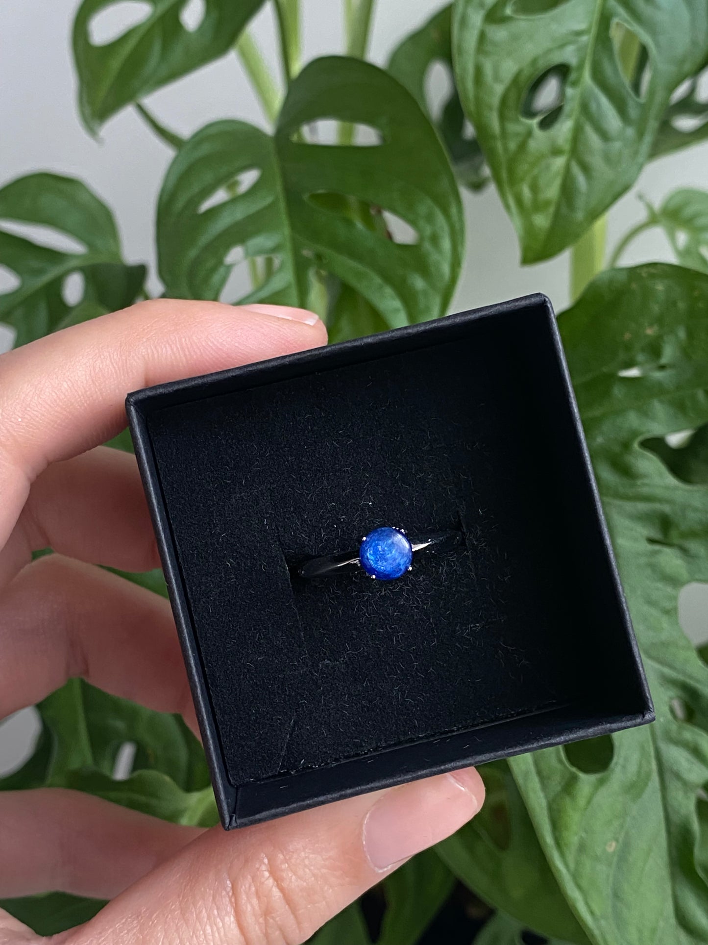 Anello CIANITE BLU