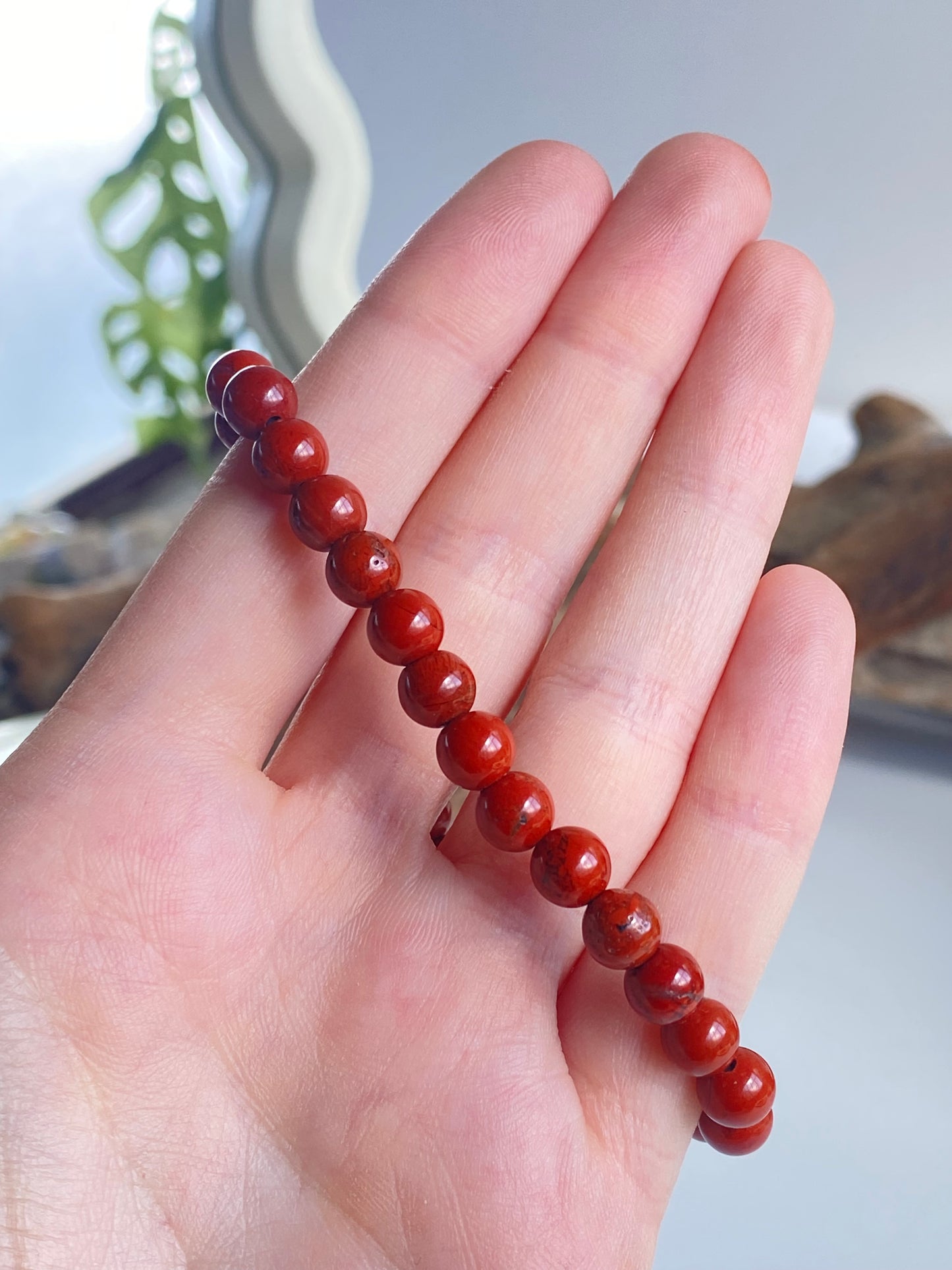 Bracciale Diaspro rosso