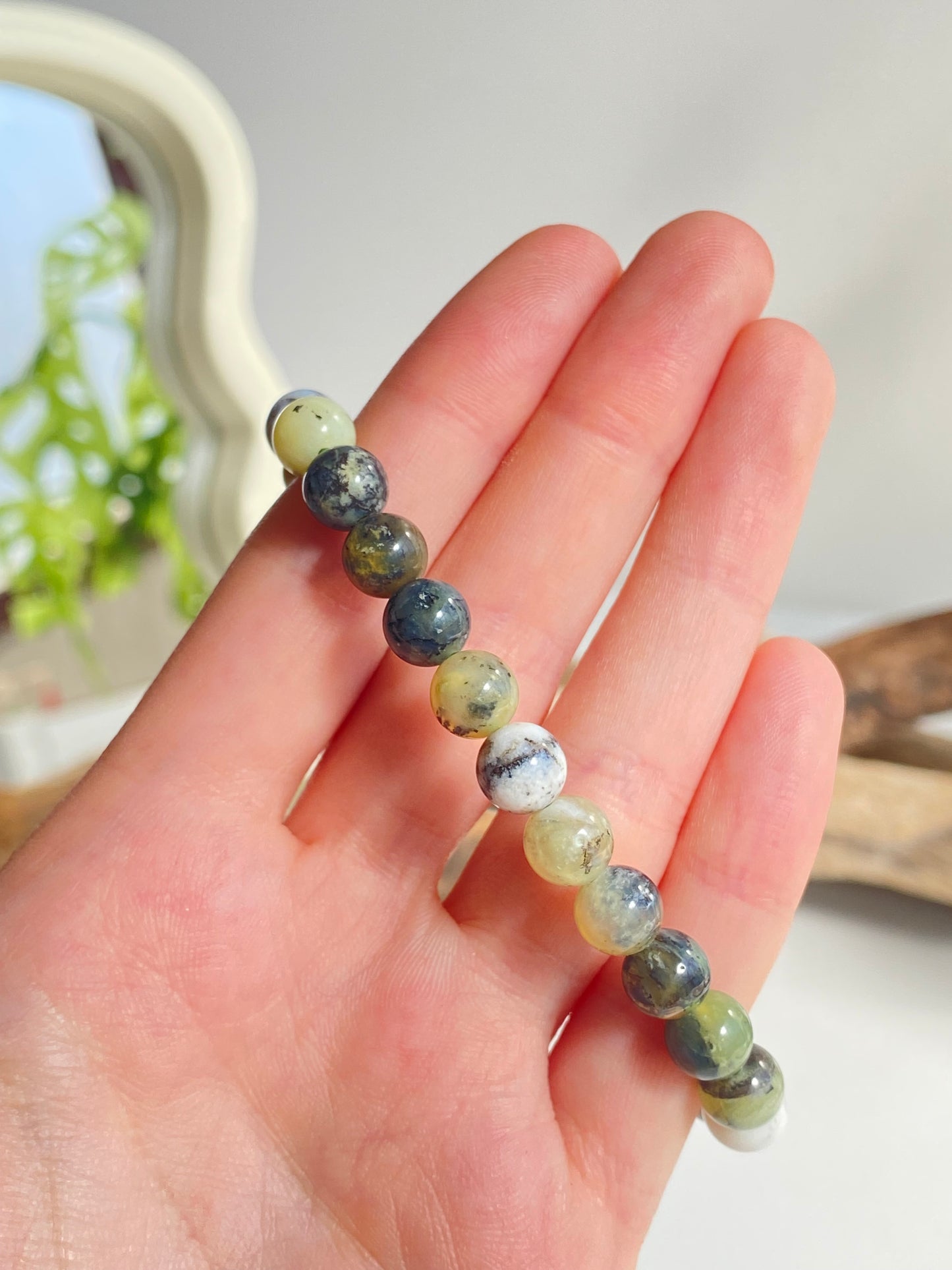 Bracciale opale verde
