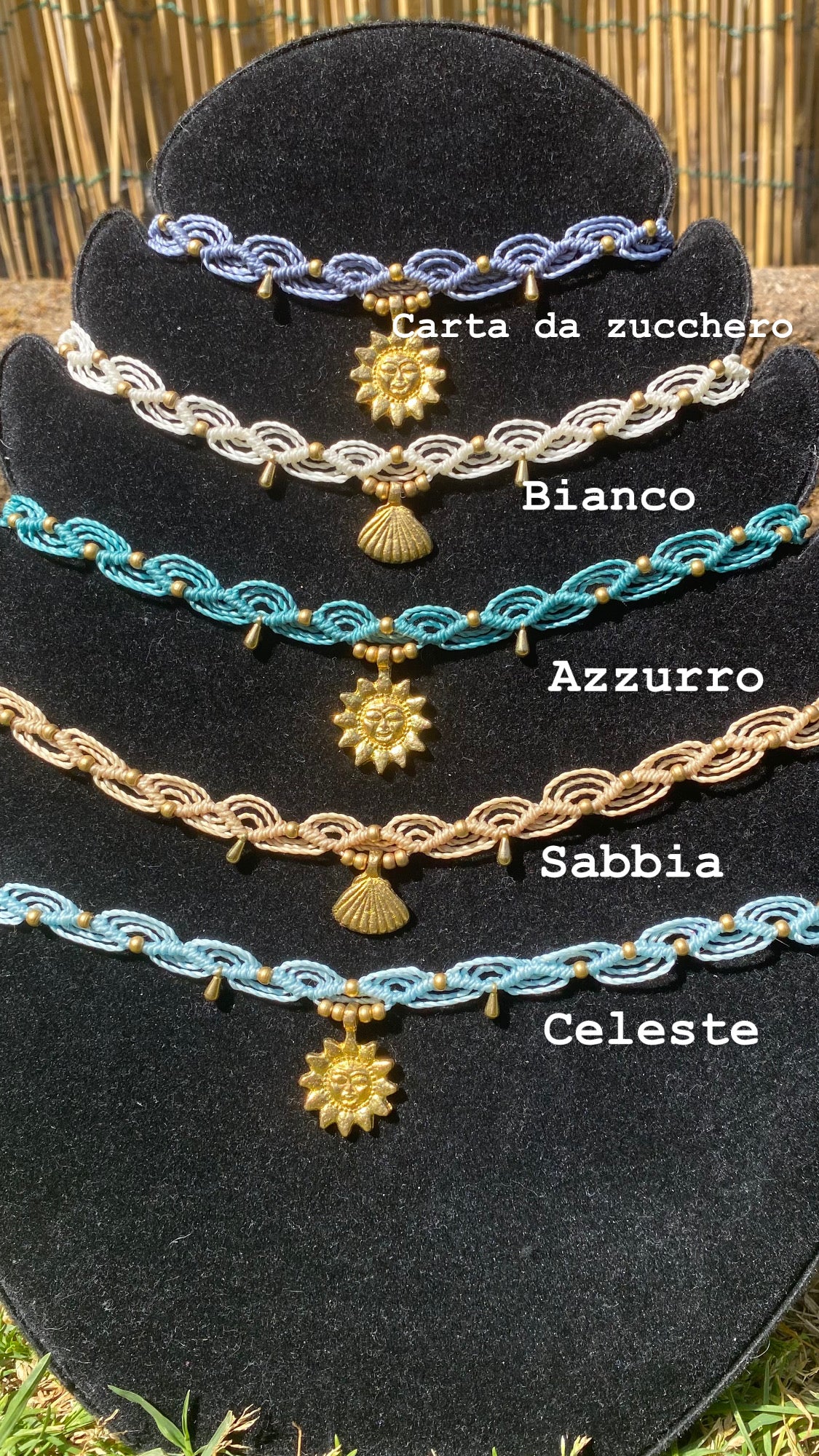 Girocollo macramè collezione mare 🌊☀️🐚