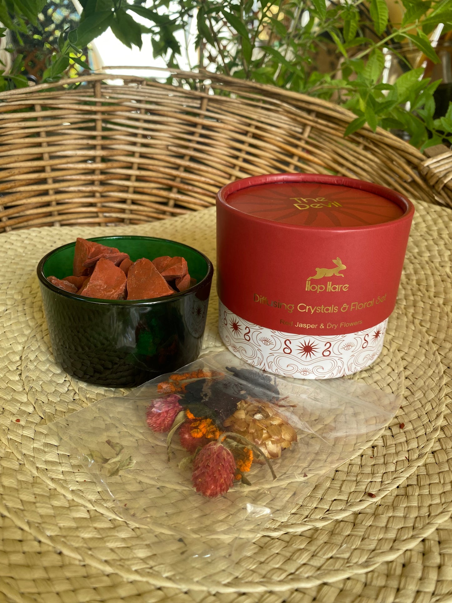 Set Hop Hare di Cristalli Diffusori e Fiori – il Diavolo