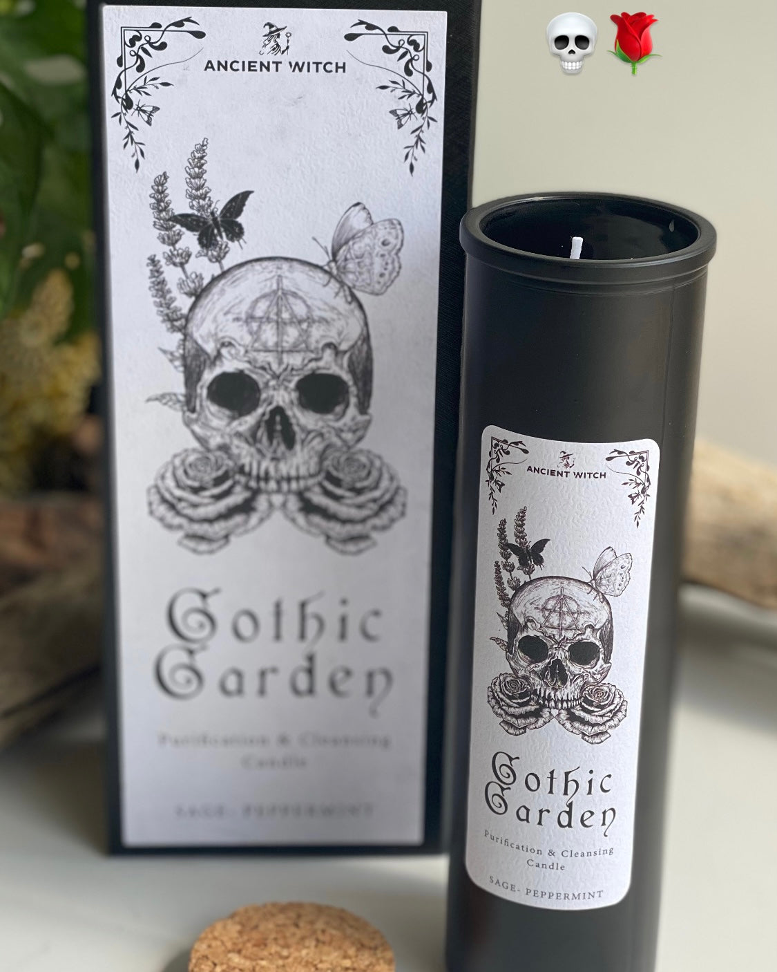 Candela Purificante della Strega Antica - Giardino Gotico