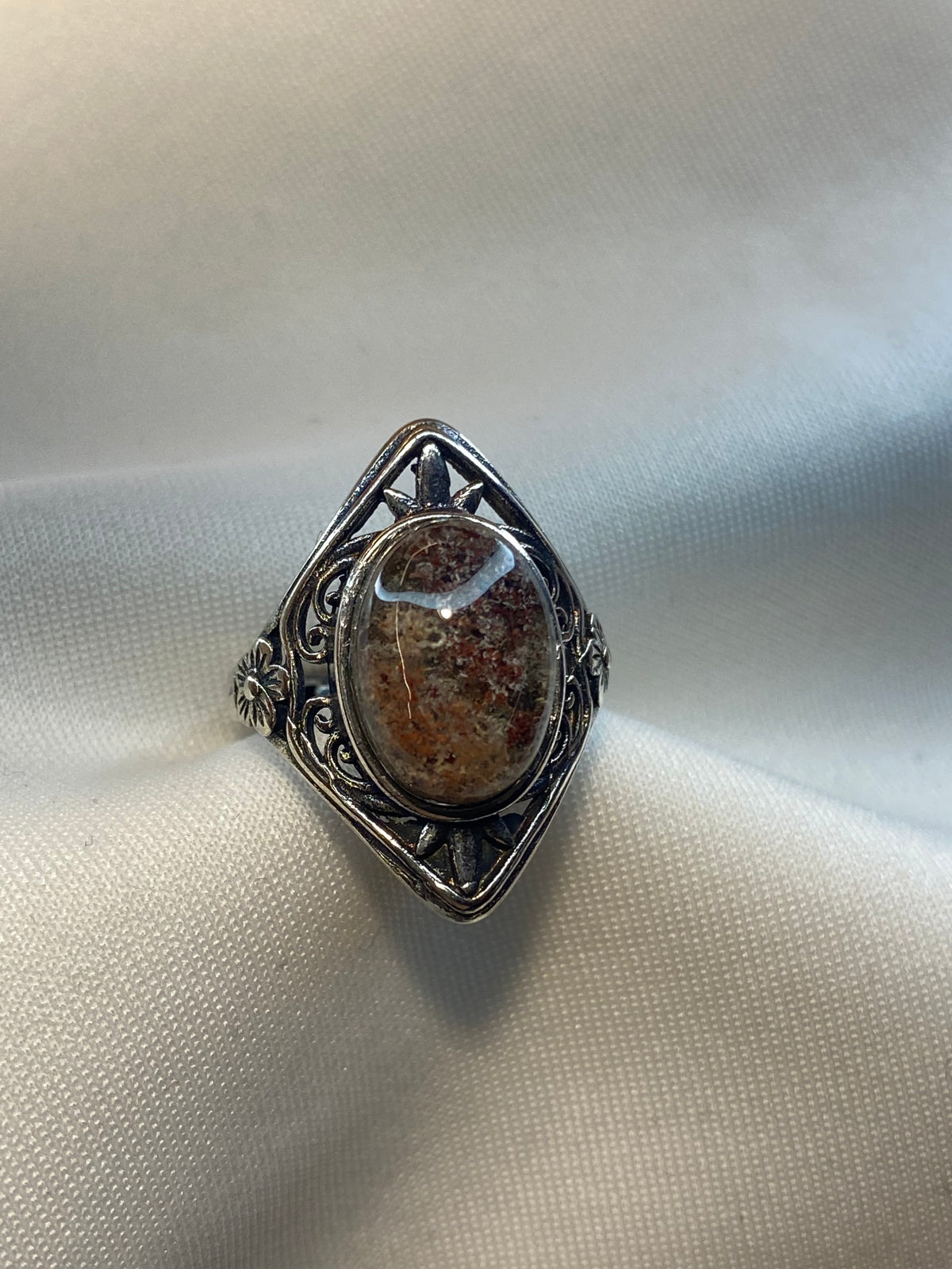 Anello Lodolite etnico (rombo)