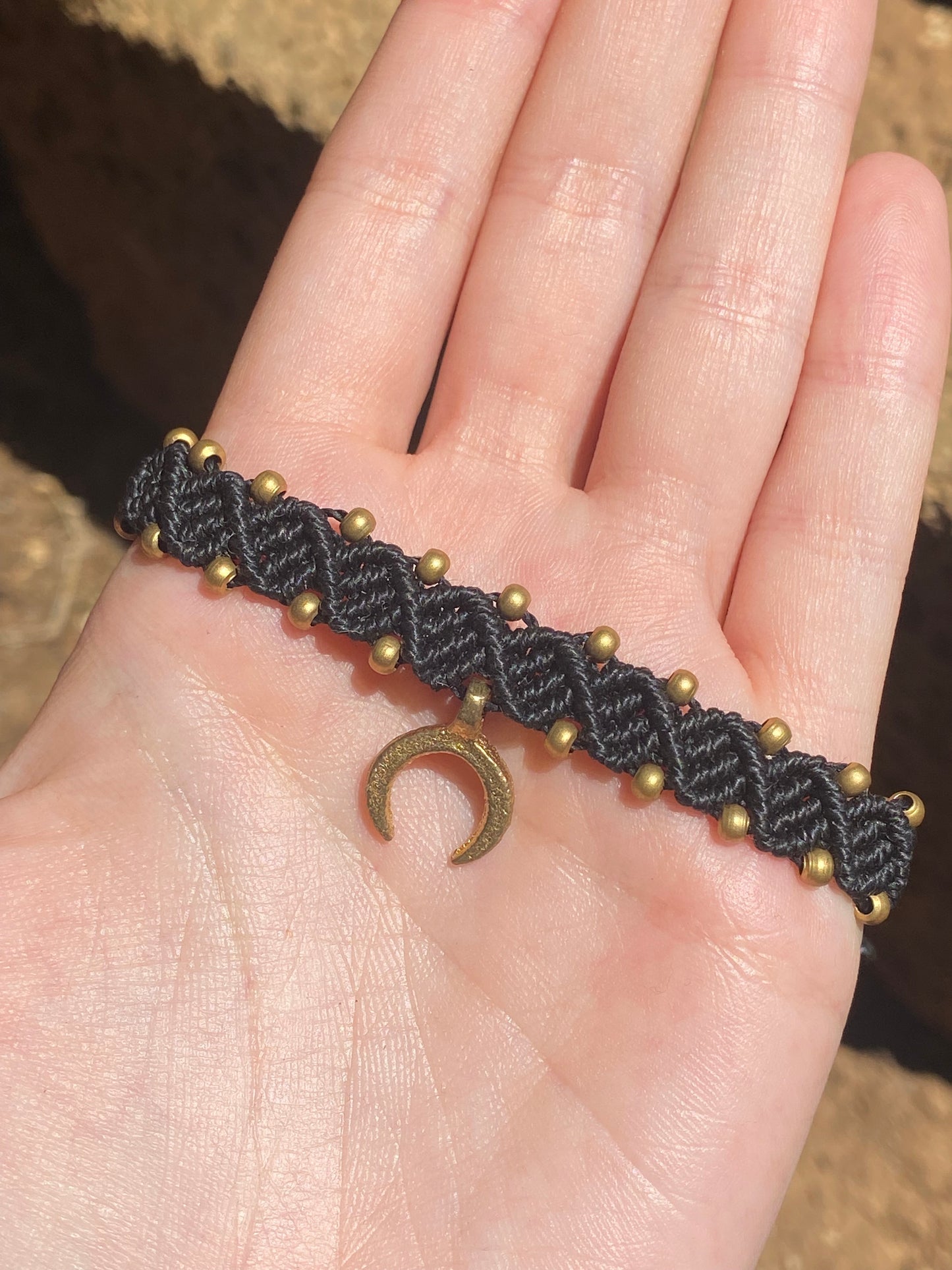 Bracciale “Trama d’Ottone”
