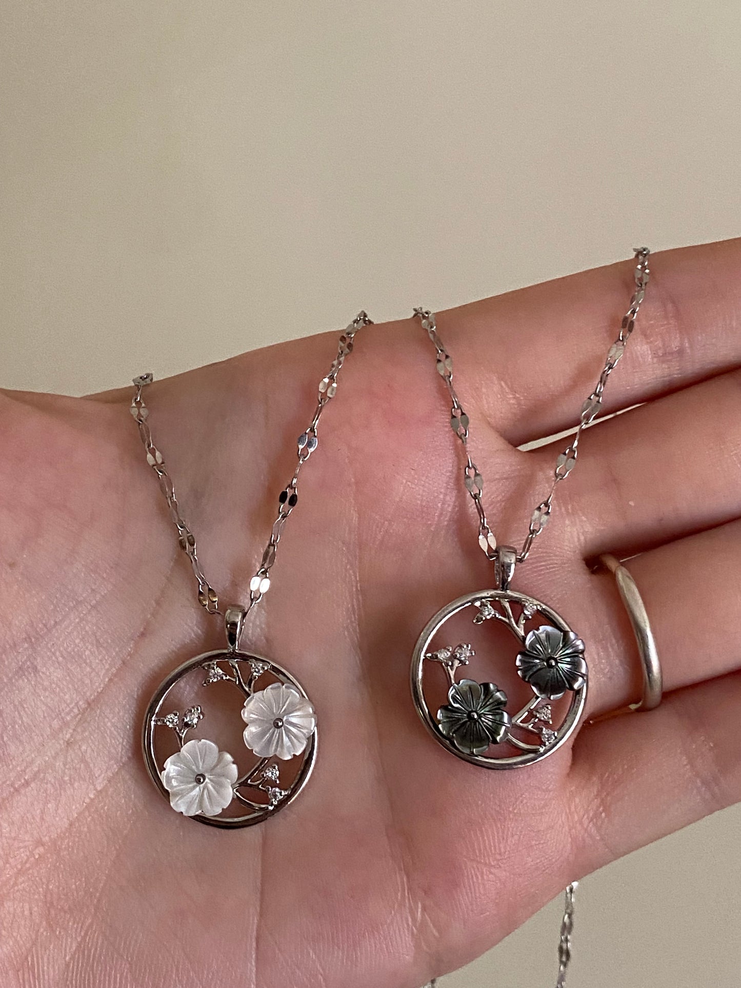 Collana madreperla