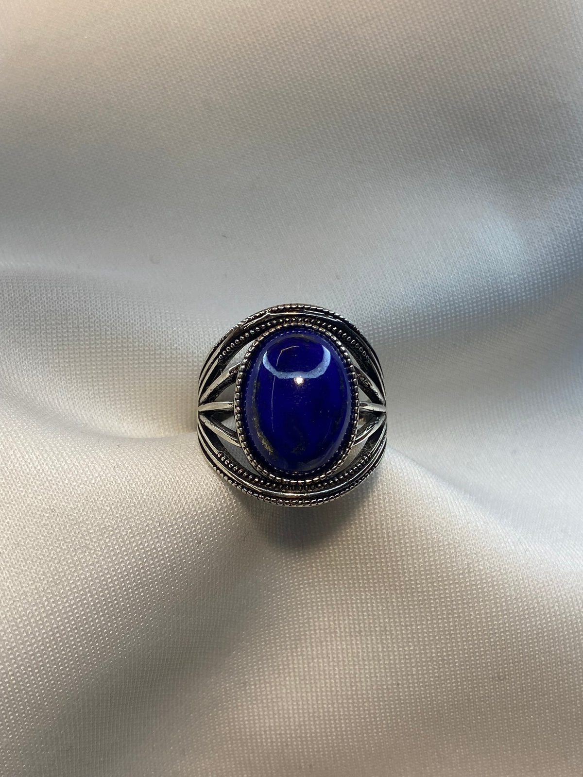 Anello Lapislazzuli etnico