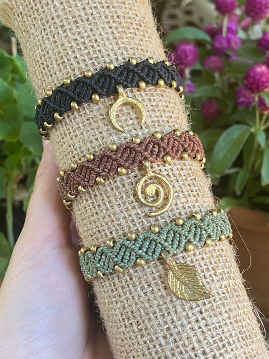 Bracciale “Trama d’Ottone”