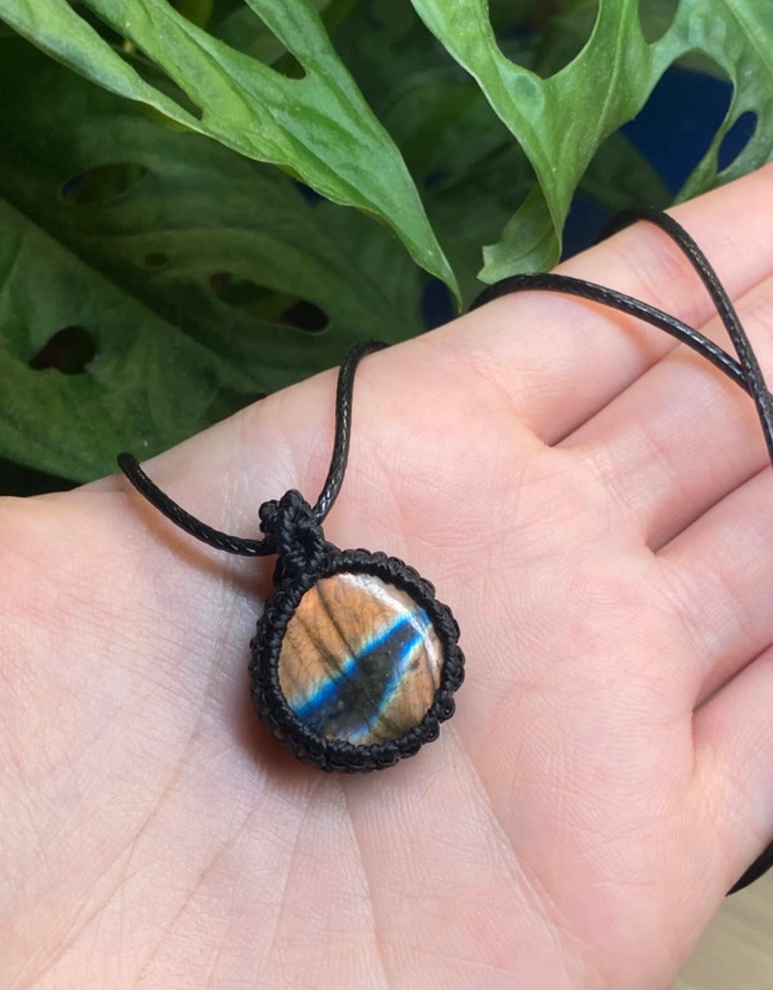 Collana labradorite