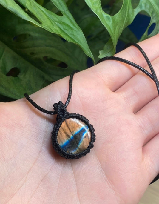 Collana labradorite