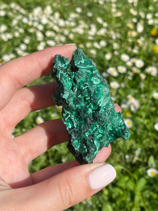 Malachite fibrosa