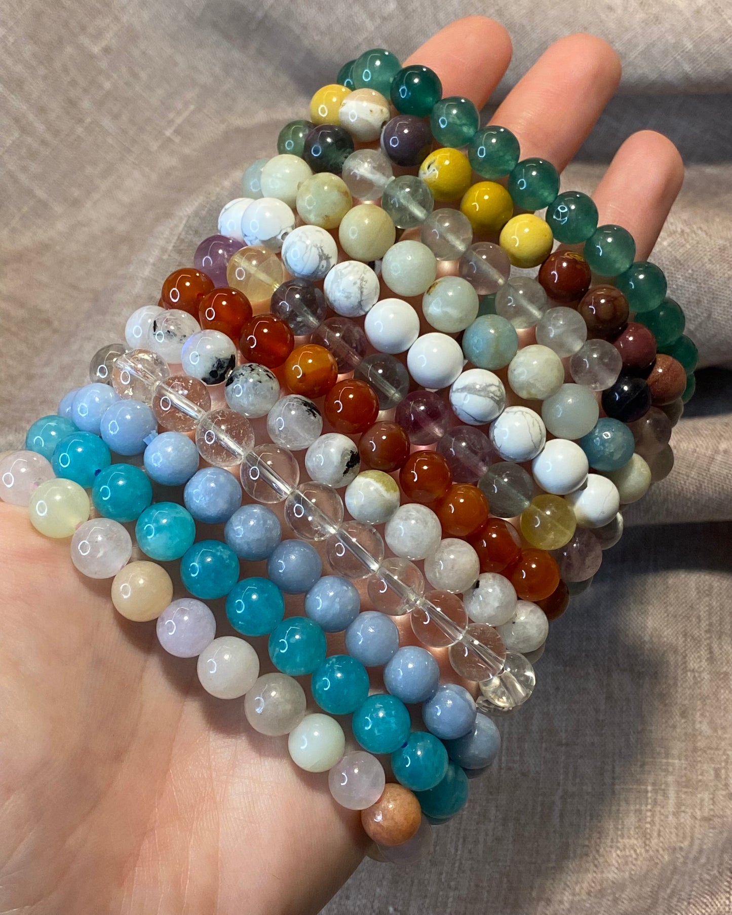 Bracciali sfere (8mm)