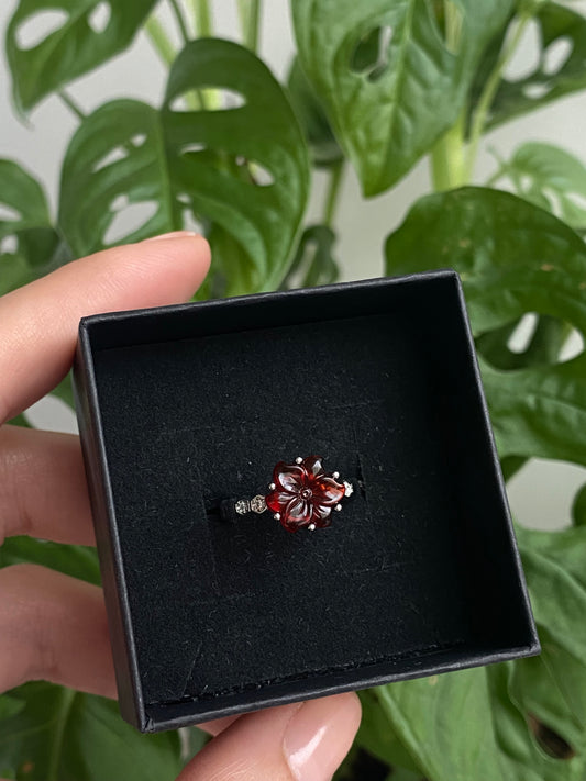 Anello AMBRA fiore