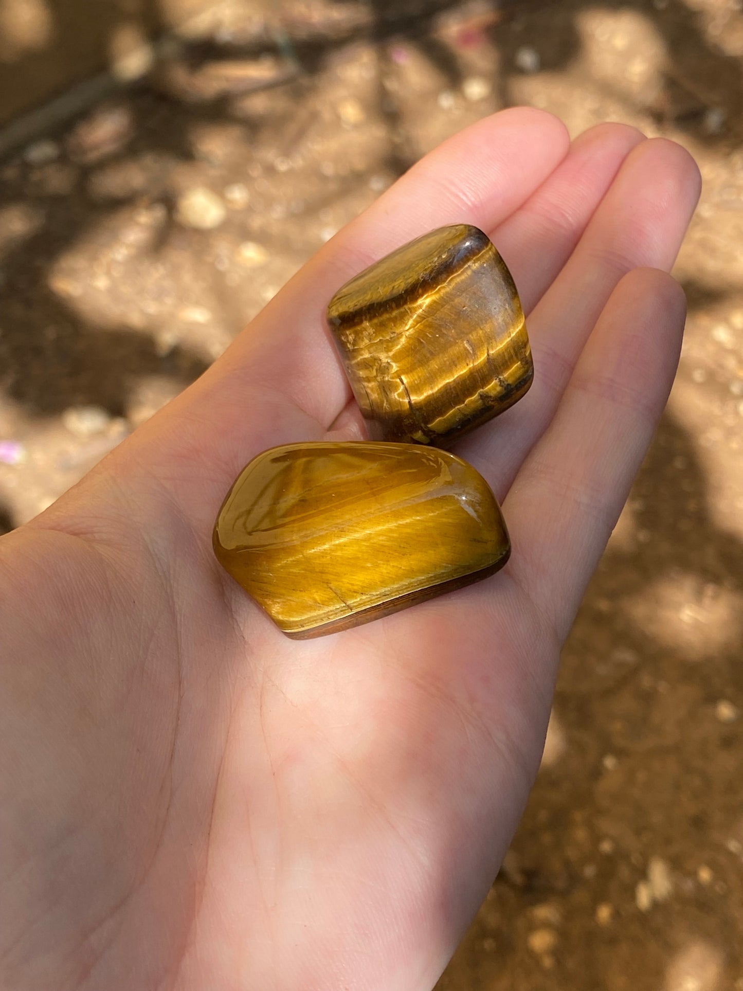 Occhio di tigre burattato