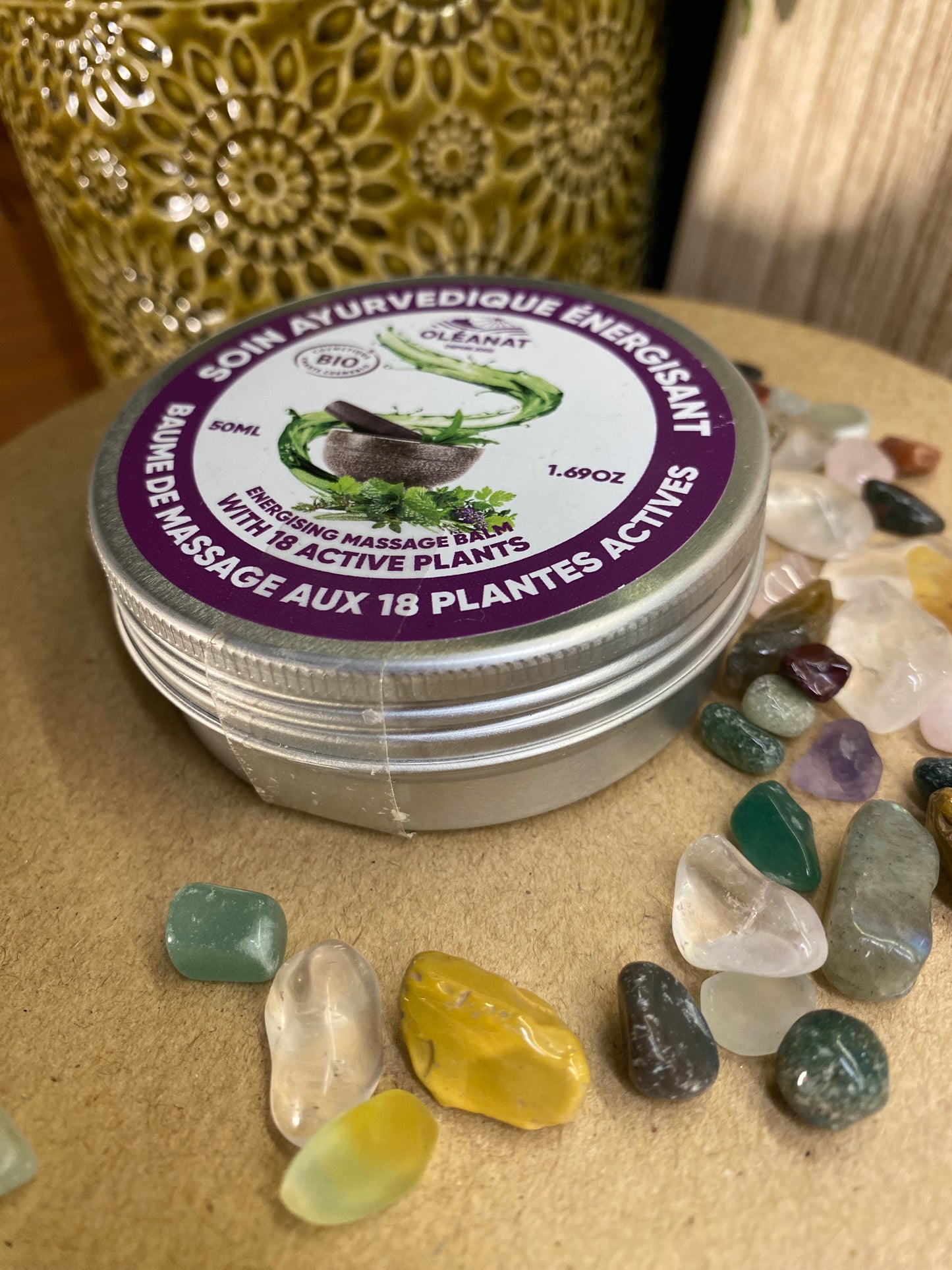 Ayurvenat balsamo massaggio 18 erbe BIO