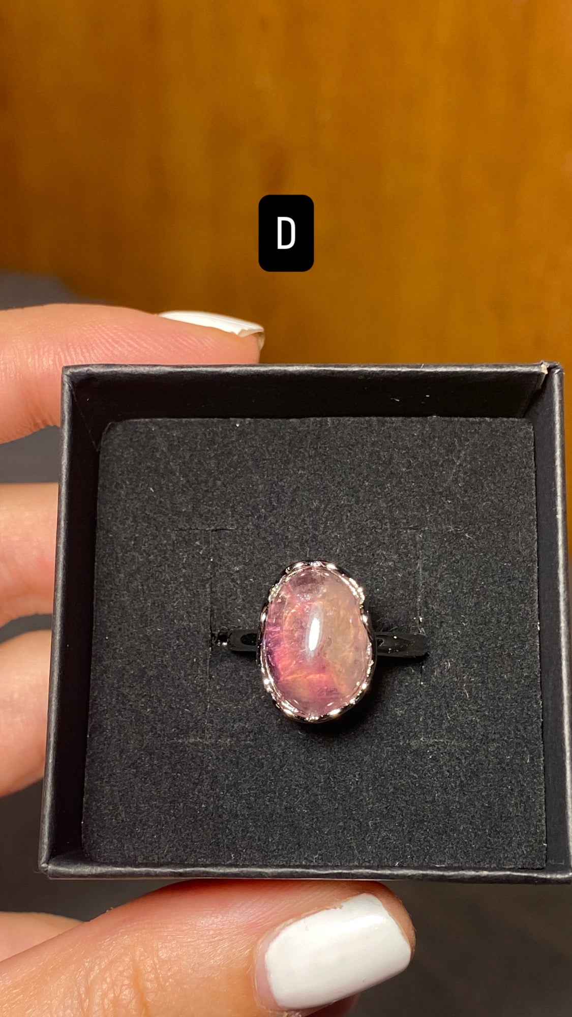 Anello FLUORITE MULTICOLORE