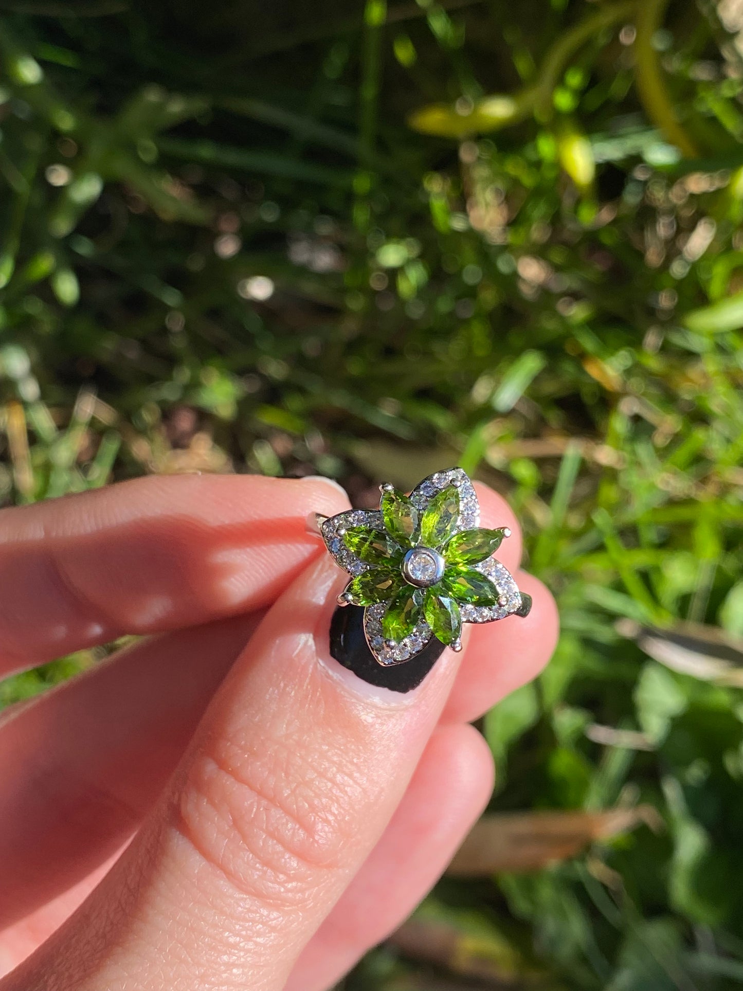Anello peridoto