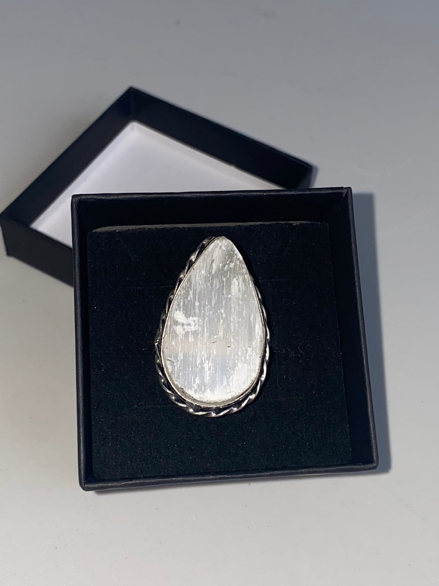 Anello SELENITE argento 925