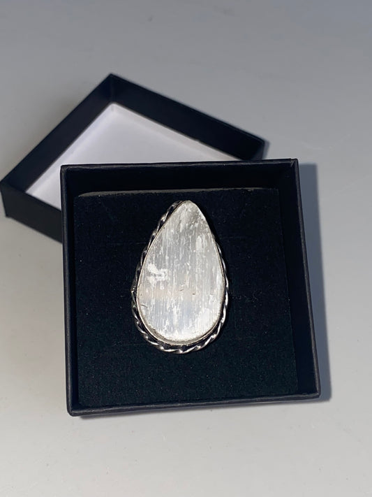 Anello SELENITE argento 925