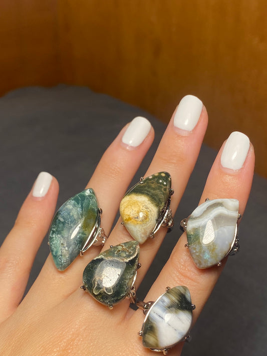 Anello DIASPRO OCEANO