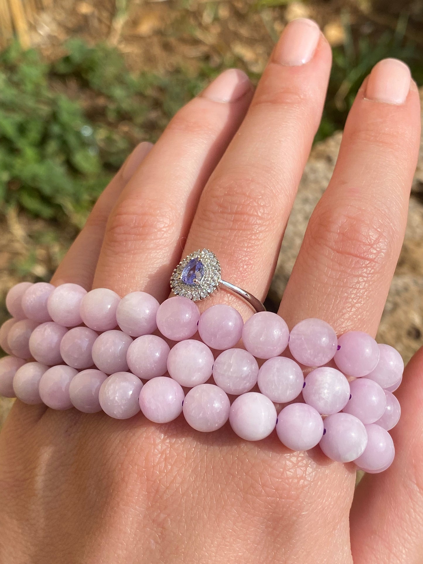 Bracciale in kunzite