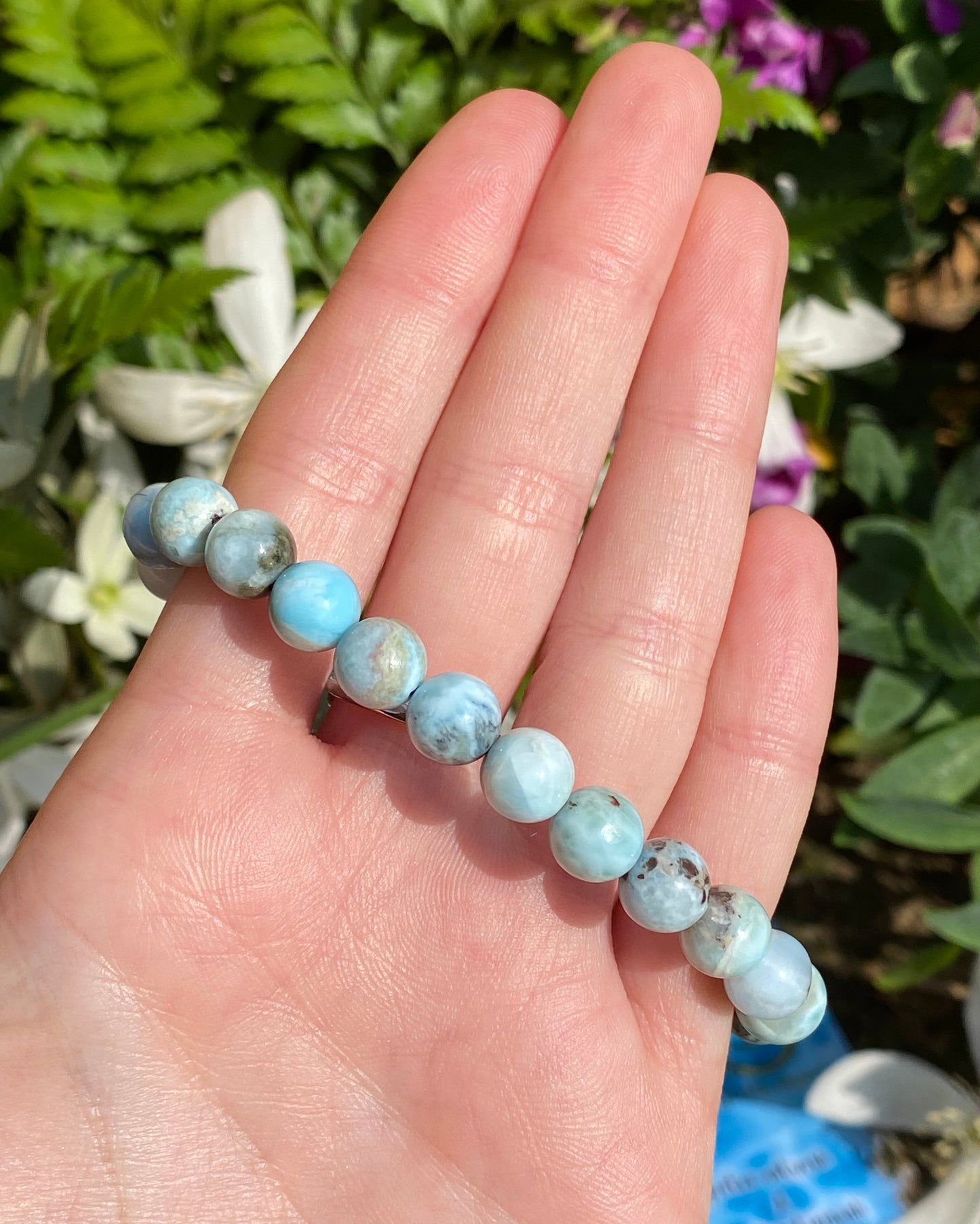 Bracciale sfere LARIMAR