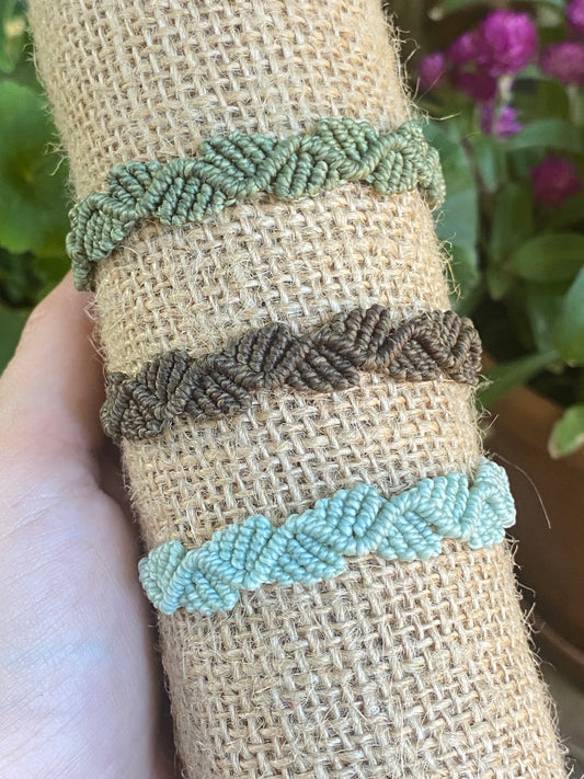 Bracciale “Macrafoglia”