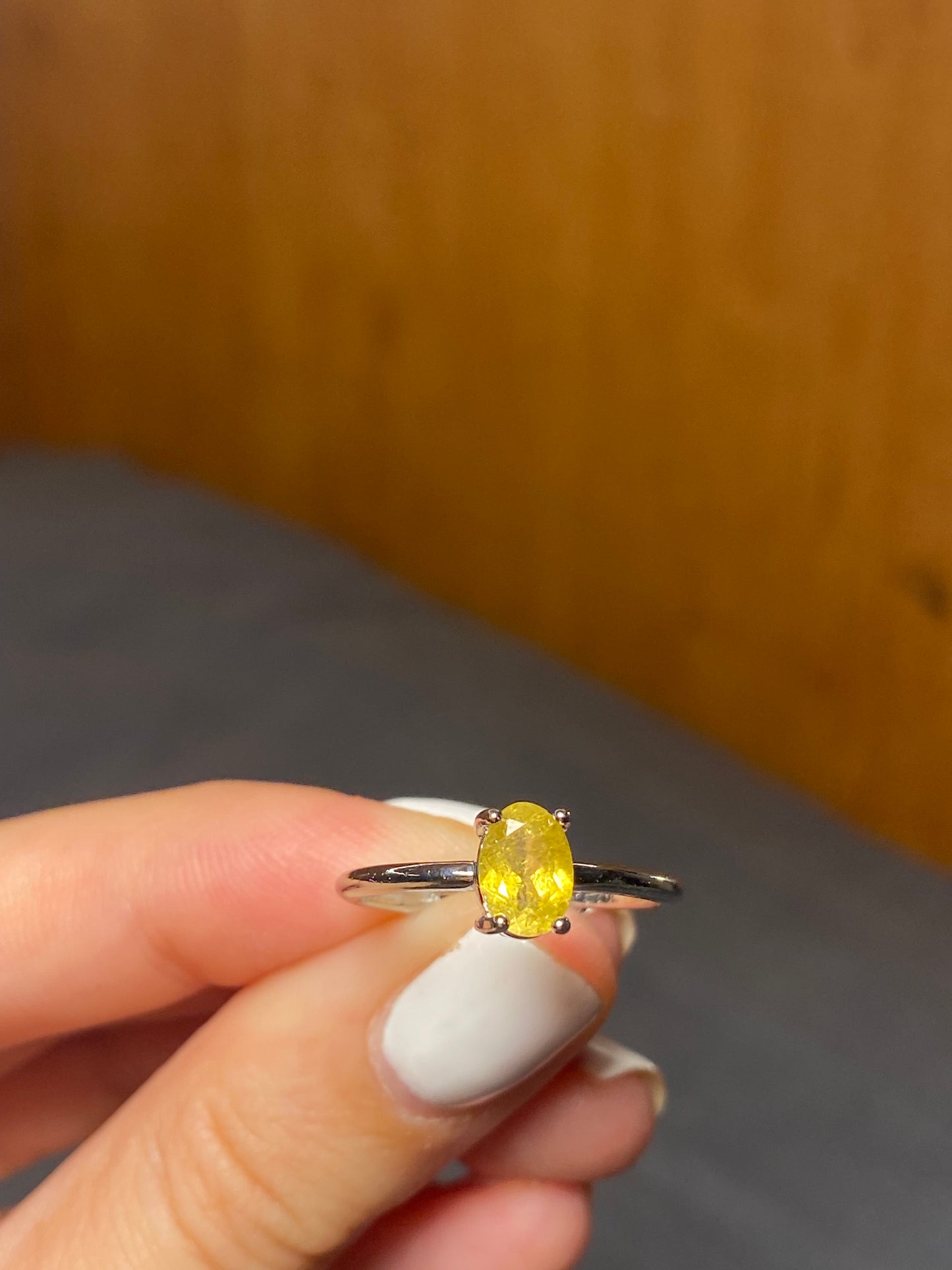Anello TORMALINA MULTICOLORE solitario