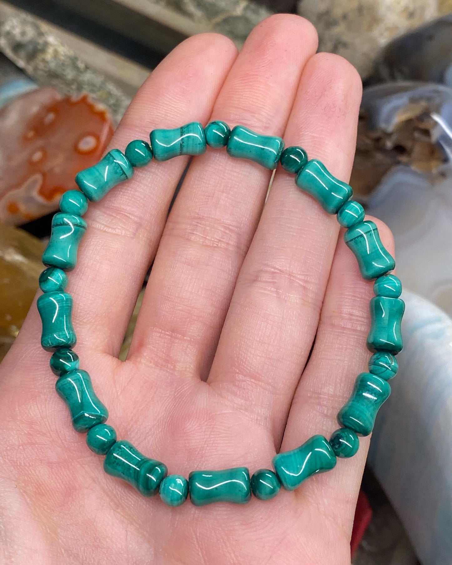 Bracciale malachite