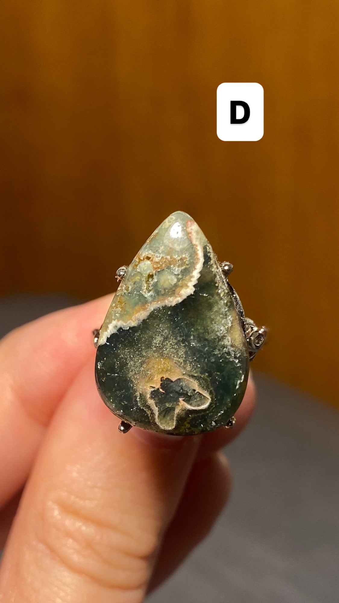 Anello DIASPRO OCEANO