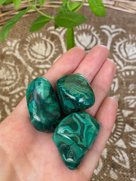 Malachite qualità extra burattata