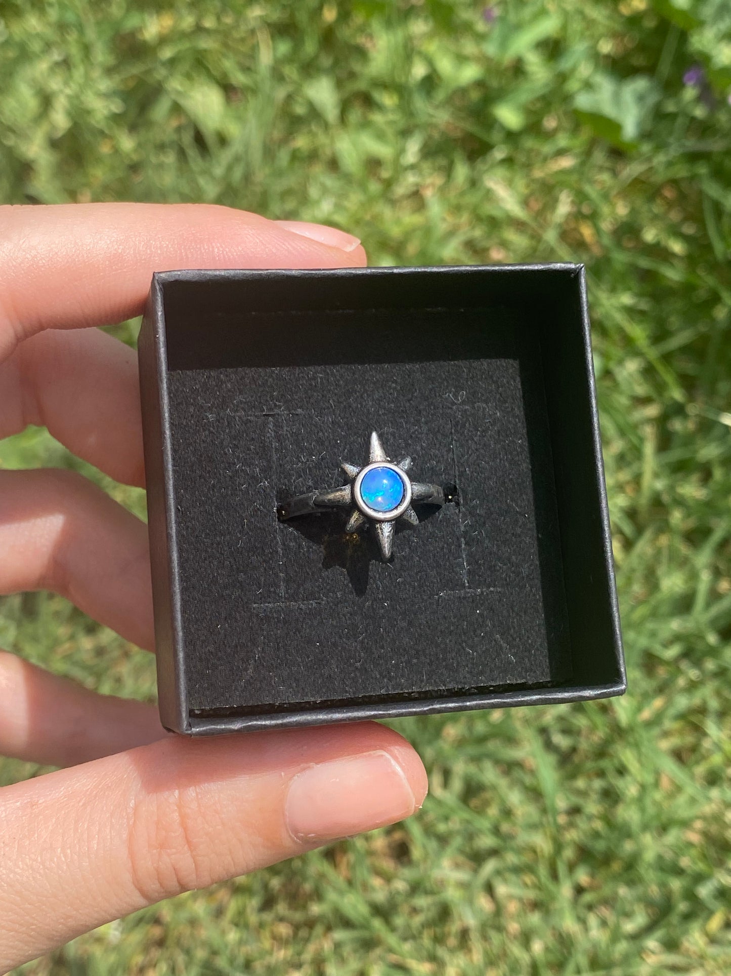 Anello OPALE ETIOPE stella