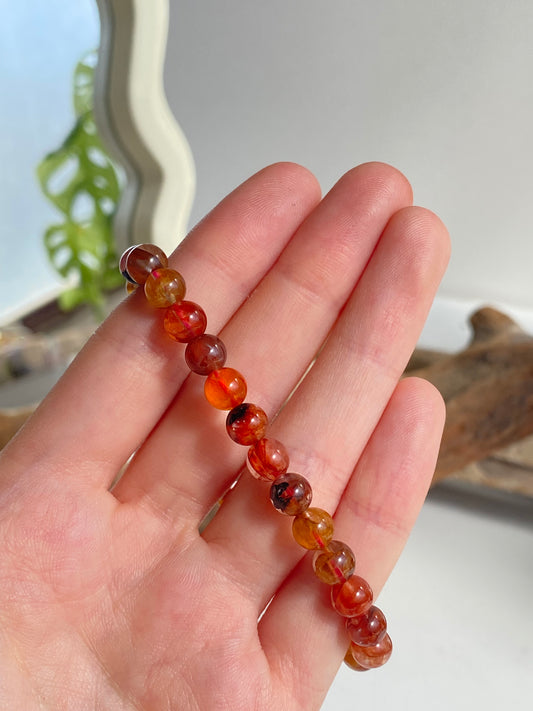 Bracciale quarzo ematoide