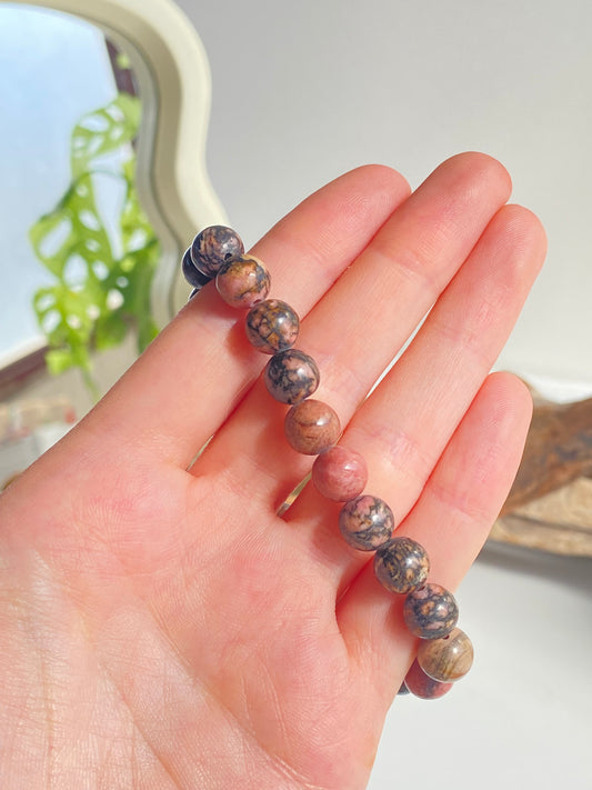 Bracciale rodonite