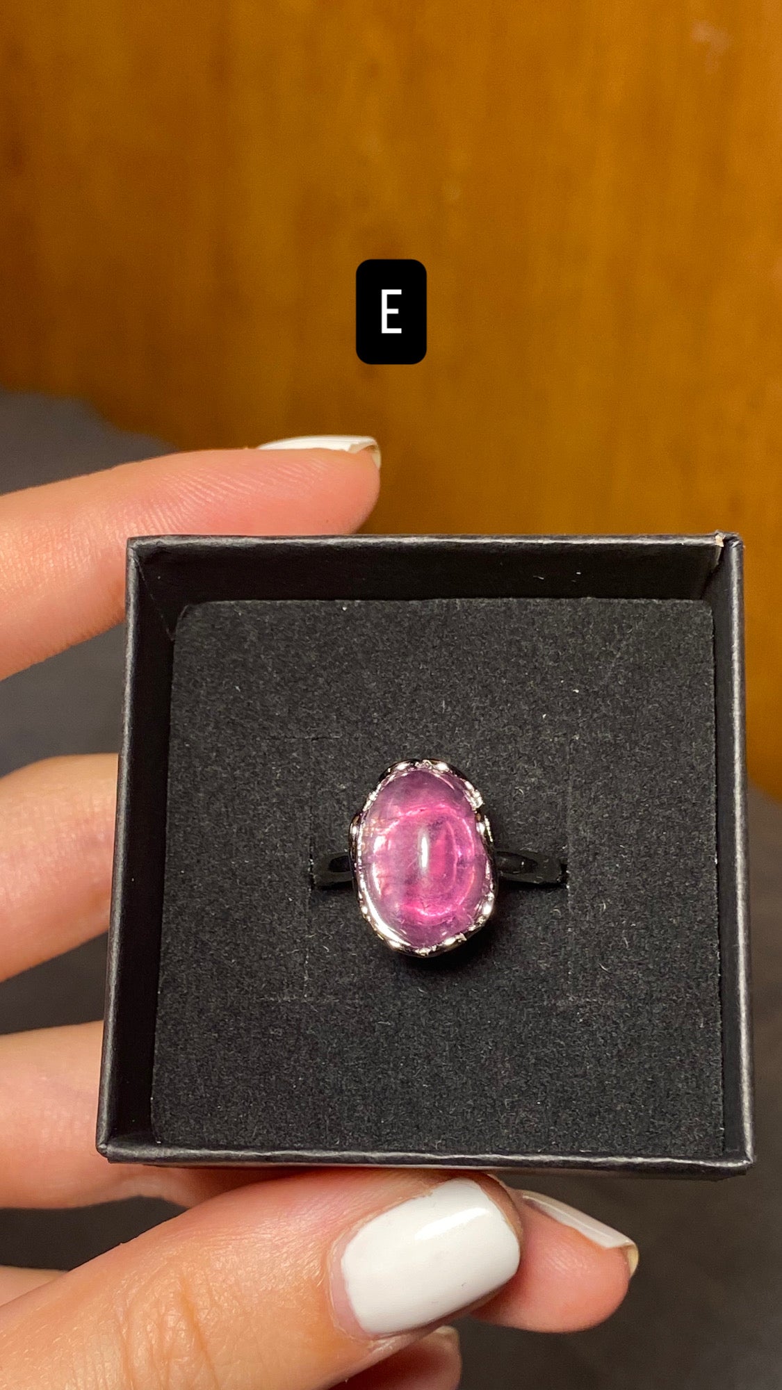 Anello FLUORITE MULTICOLORE