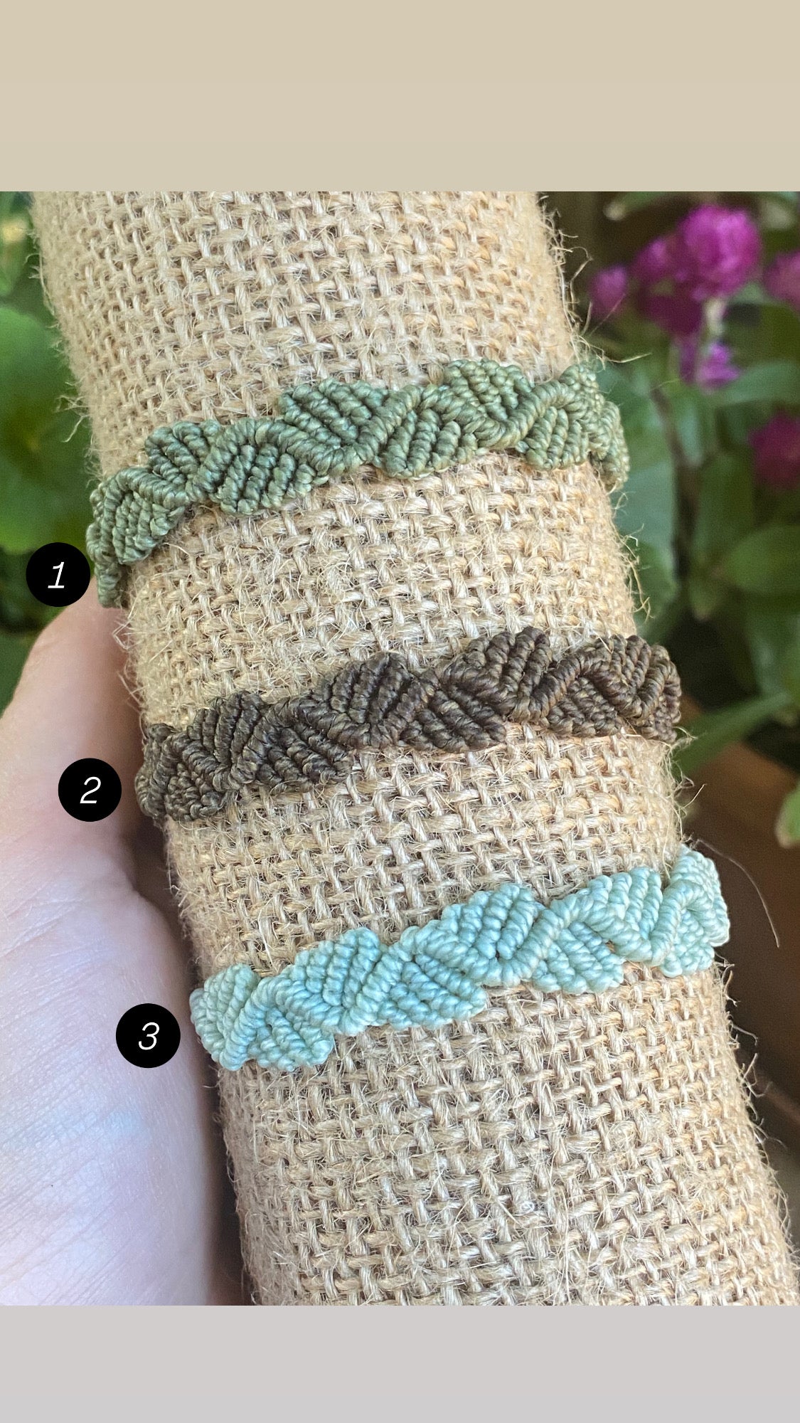 Bracciale “Macrafoglia”