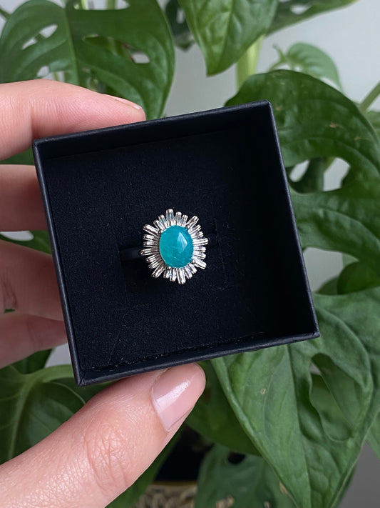 Anello AMAZZONITE
