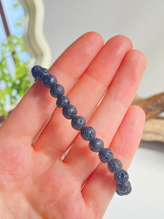 Bracciale pietra lavica