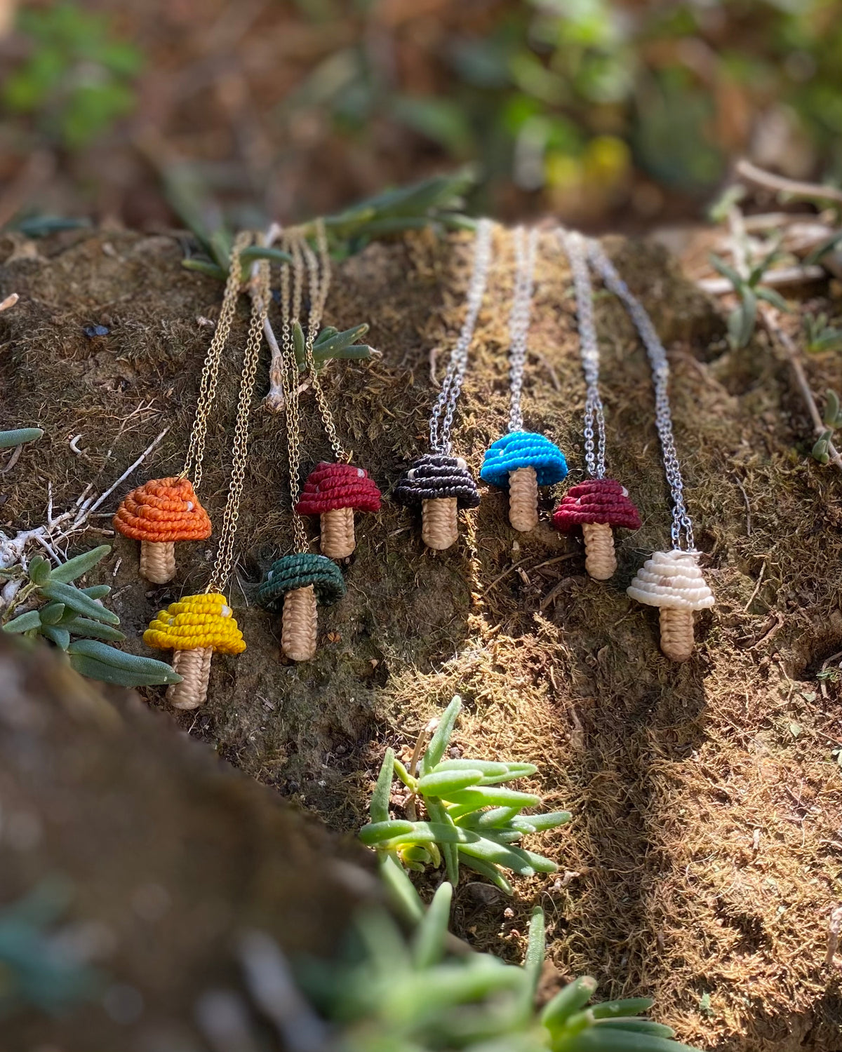 Collana collezione “funghetti del bosco 🍄”