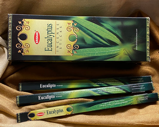 Incenso krishan - Eucalipto