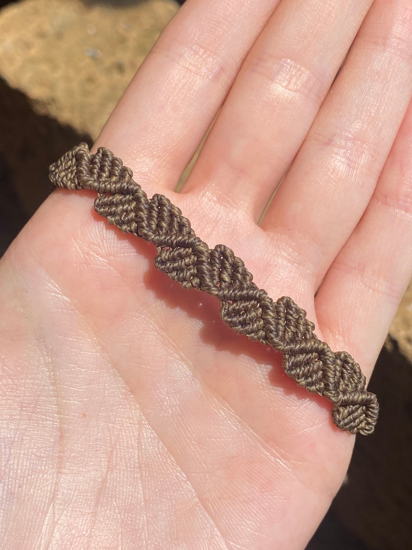 Bracciale “Macrafoglia”