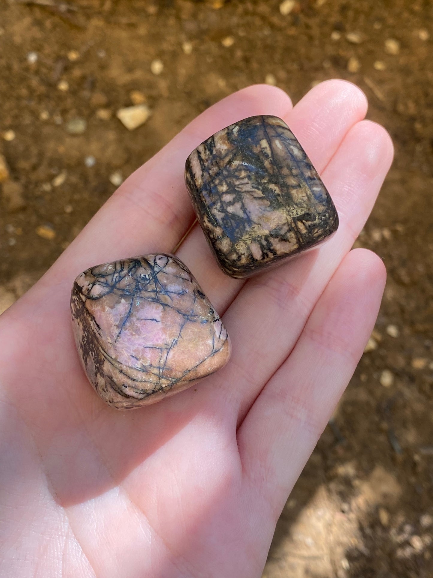 Rodonite burattata