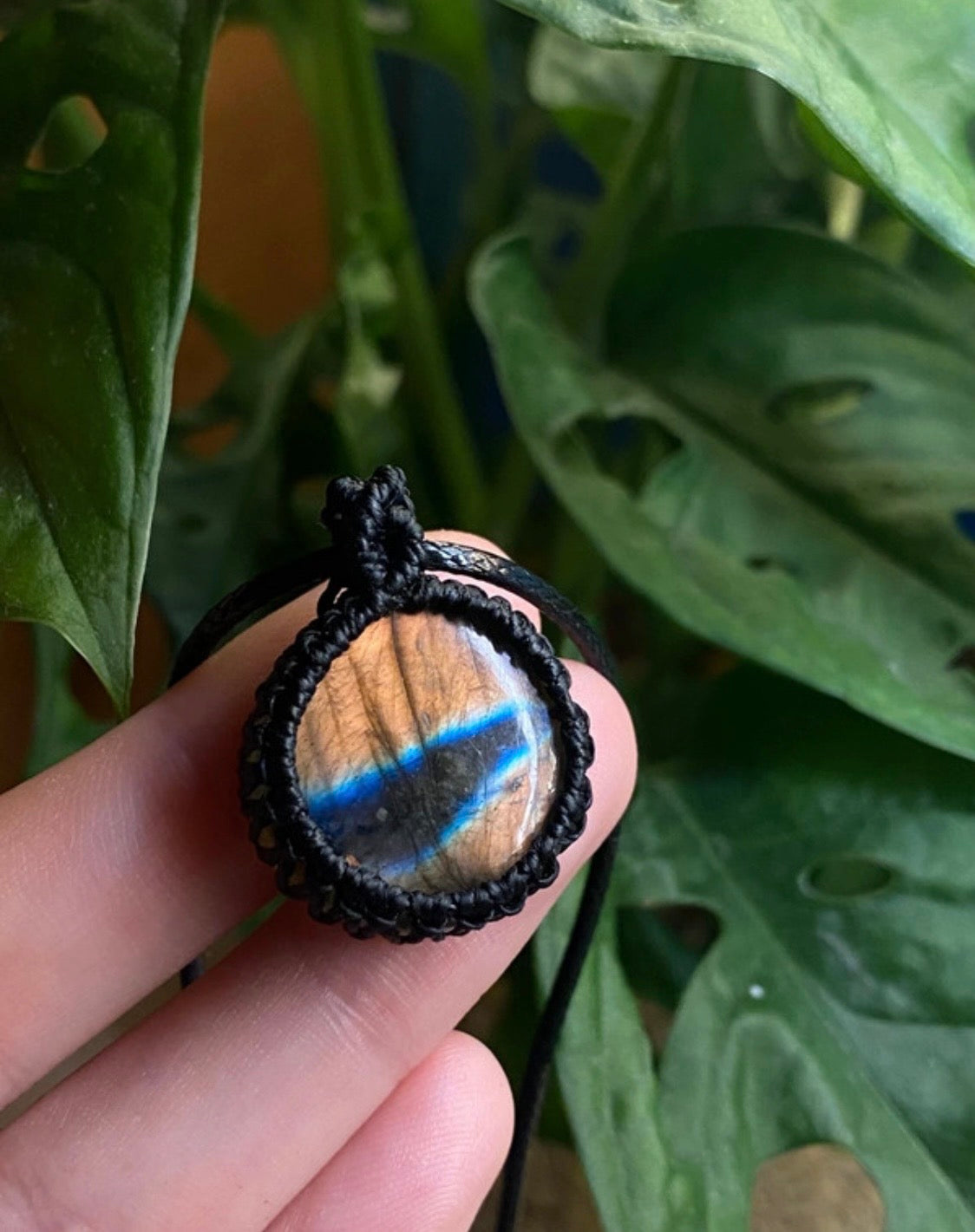Collana labradorite