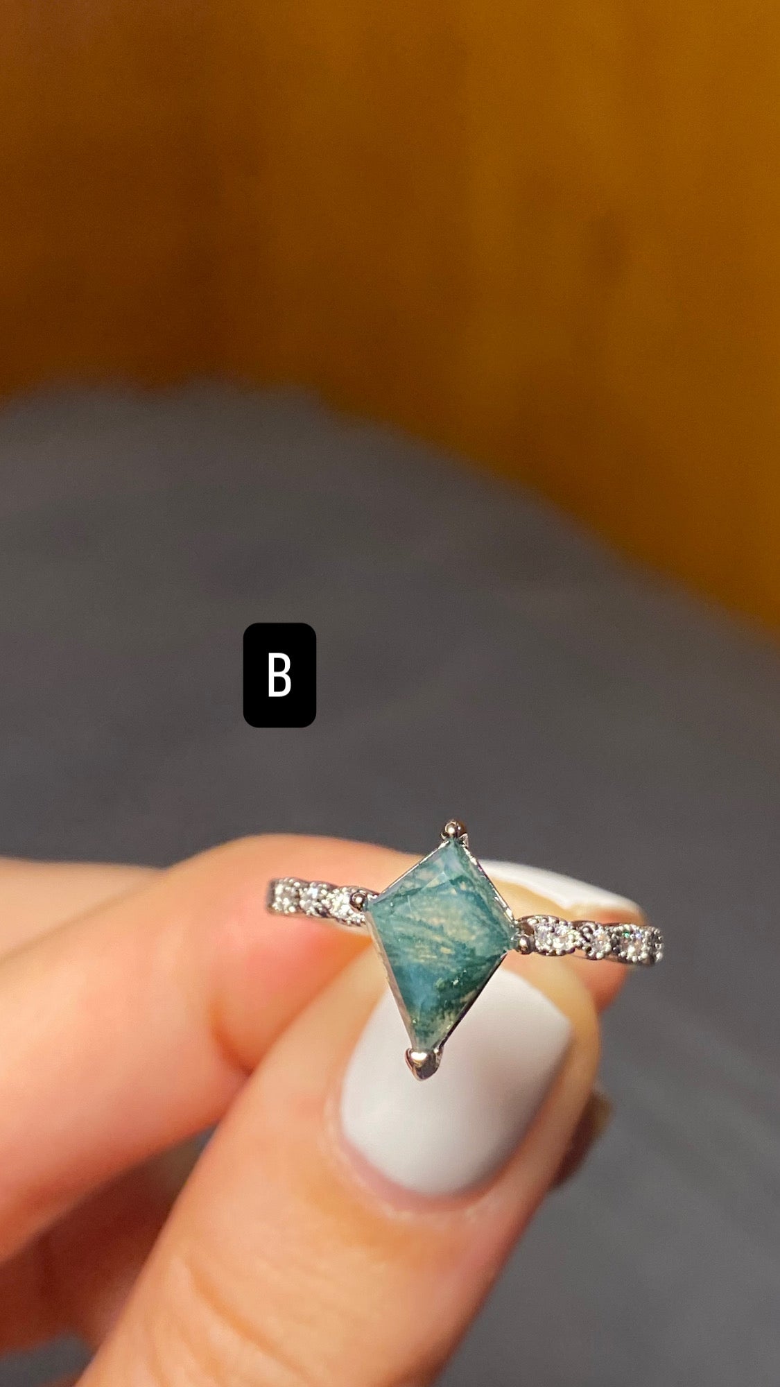 Anello AGATA MUSCHIATA