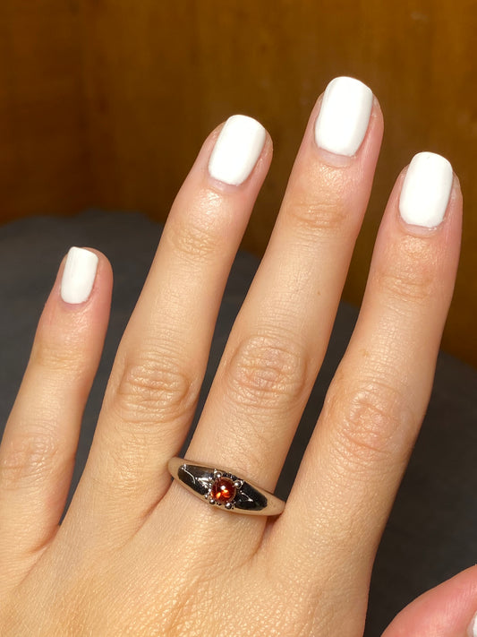Anello GRANATO stella