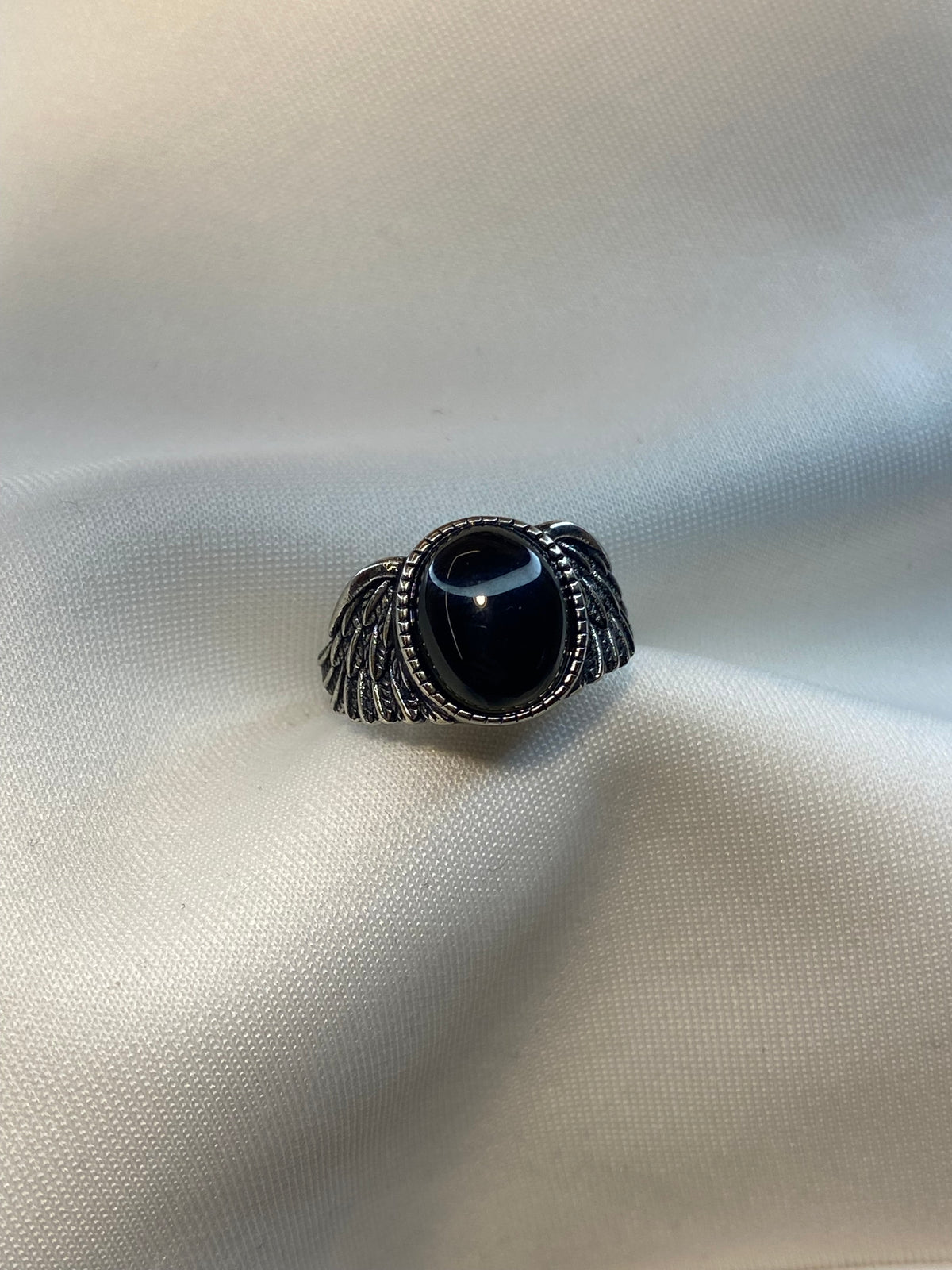 Anello Ossidiana Nera ali
