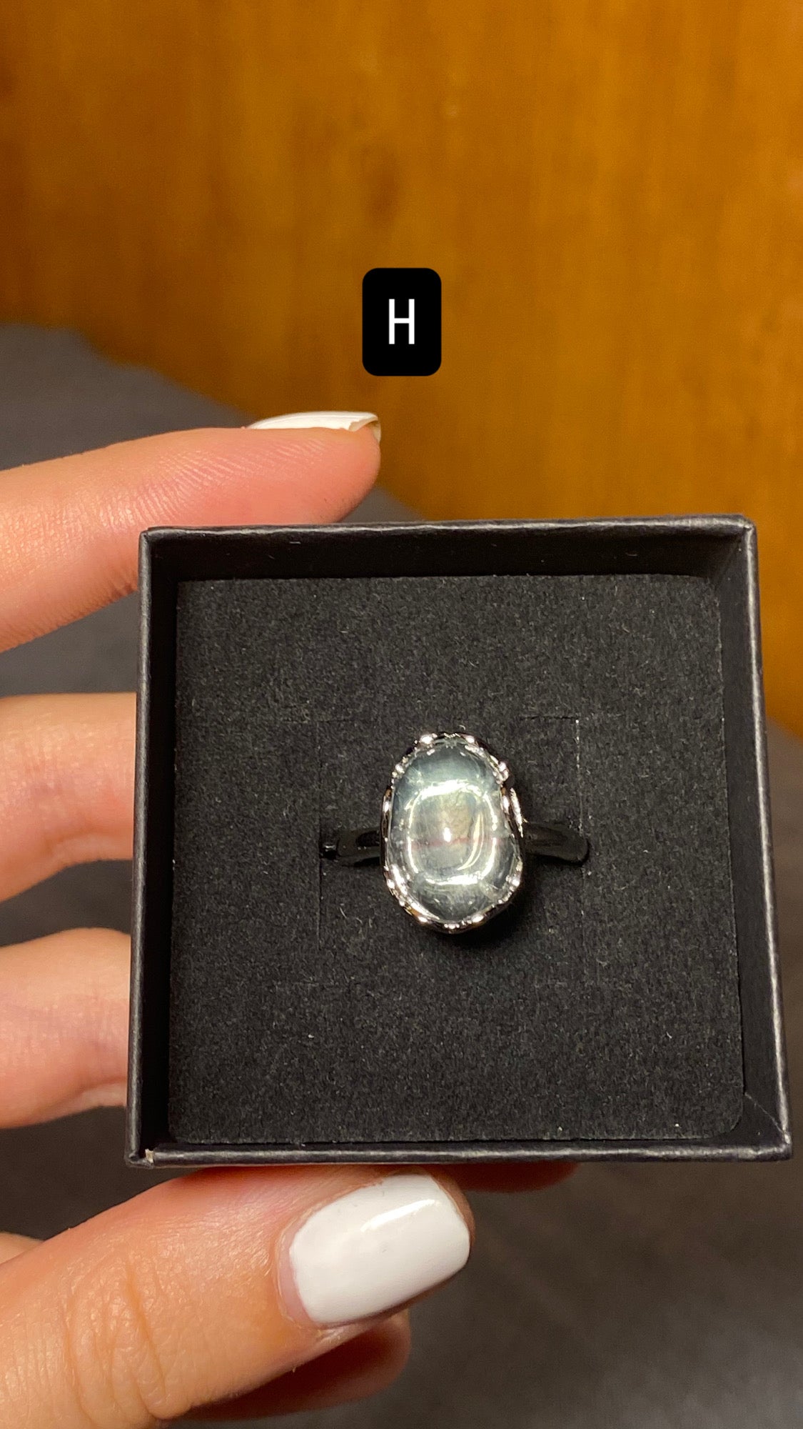 Anello FLUORITE MULTICOLORE