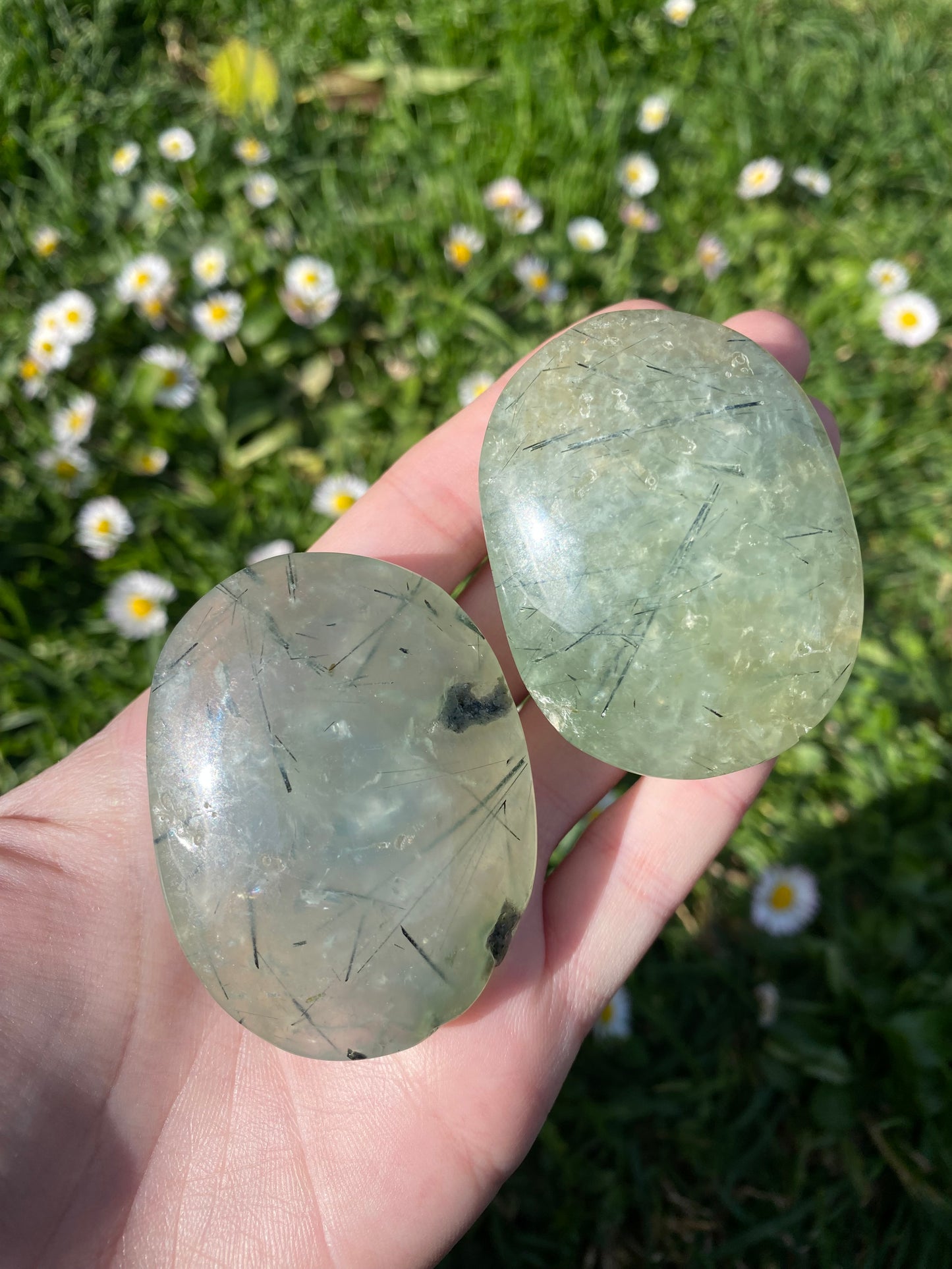 Palmstone prehnite