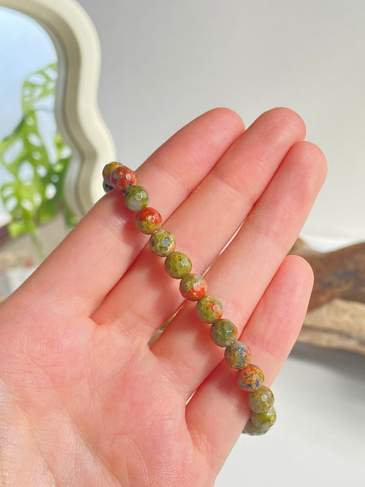 Bracciale Unakite